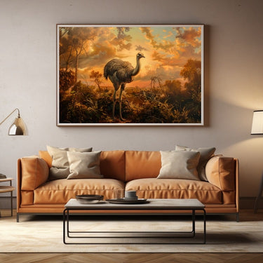 Ostrich Canvas Art